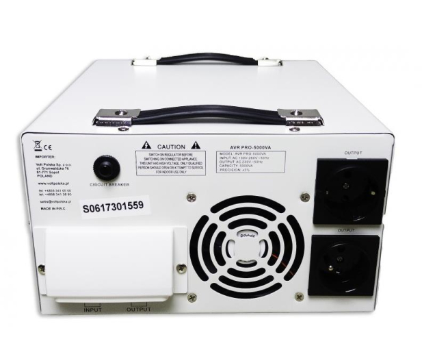 VOLT AVR PRO 5000 (5000VA) 3% - 1100686 - zdjęcie 3